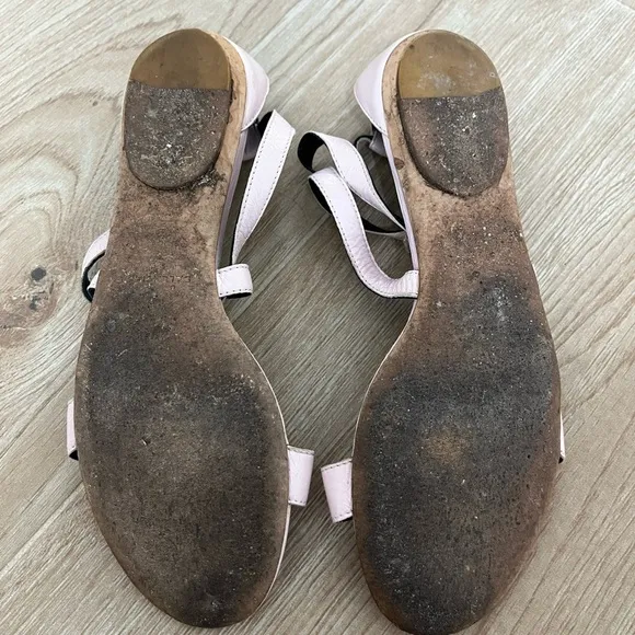 Balenciaga Pink Leather Arena Sandal