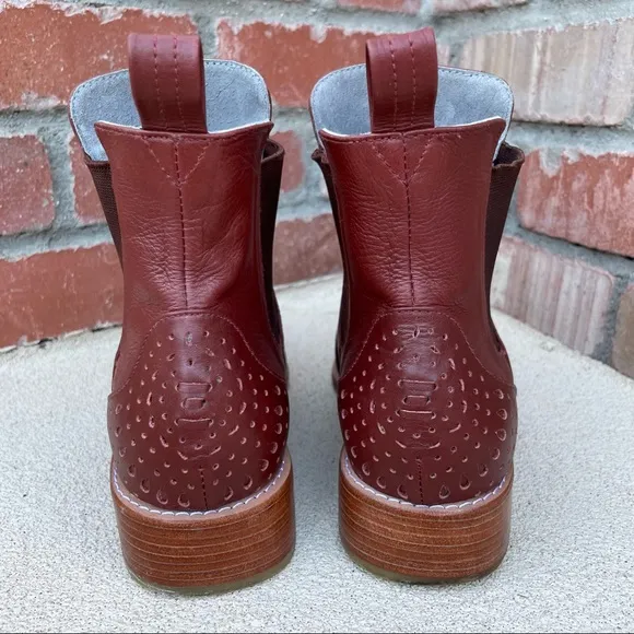 Bali Elf 🇮🇩Eclipse Leather Chelsea Ankle Boot | Vintage Brown | Sz 8