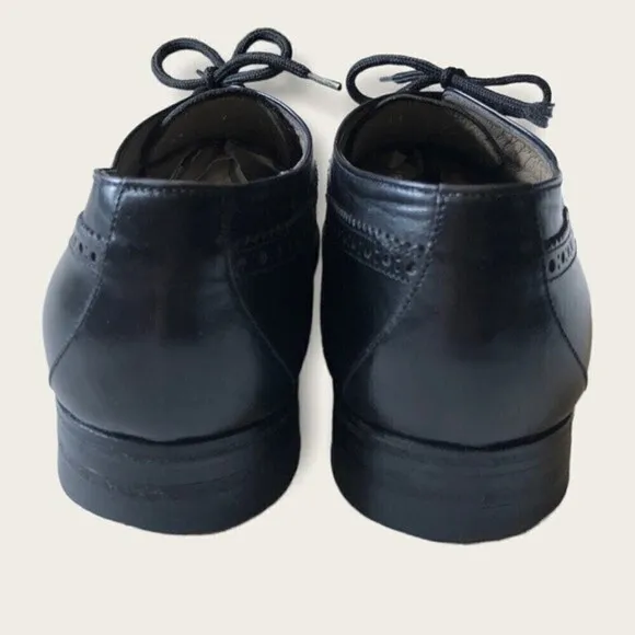 BALLY Delber Oxford Shoes Mens Lace Up Black Classic Derby Shoes Italian Leather