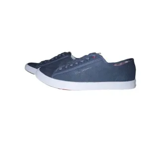 Ben Sherman Eddie Script Lace Shoes Size 8M Men’s Navy Black‎ Nylon New in box