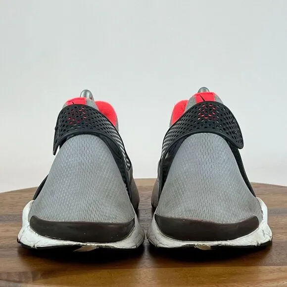 Big Kids Nike Sock Dart Gray Athletic‎ Running Shoes Sneakers Size 6 Y GUC