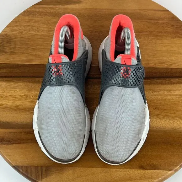Big Kids Nike Sock Dart Gray Athletic‎ Running Shoes Sneakers Size 6 Y GUC