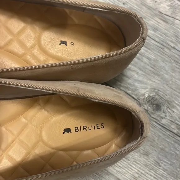 Birdies tan suede The Swift slip on sneakers shoes