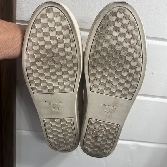 Birdies tan suede The Swift slip on sneakers shoes