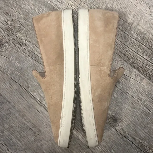 Birdies tan suede The Swift slip on sneakers shoes