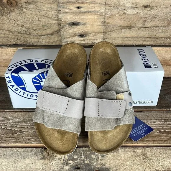 Birkenstock Kyoto Kid's - Taupe - 30 Narrow - New in box