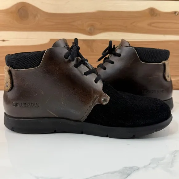 Birkenstock Women's Estevan Leather Shoes - Size 7 (EU 38) Regular Fit