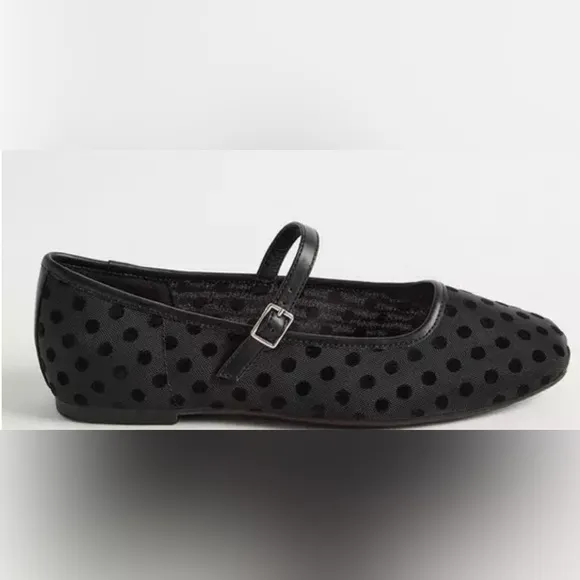 Black Polka Dot Women's Shoes