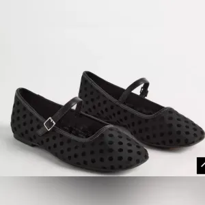 Black Polka Dot Women's Shoes