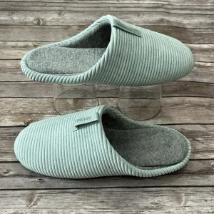 Bombas Nest Slippers Women US 11 EU 42 UK 9 Comfort Slide Shoes Misty Sky Ribbed