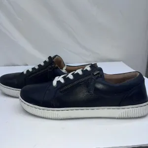 Born Paloma Shoes Womens Size 8.5 M Leather Black Sneakers Comfort Walking