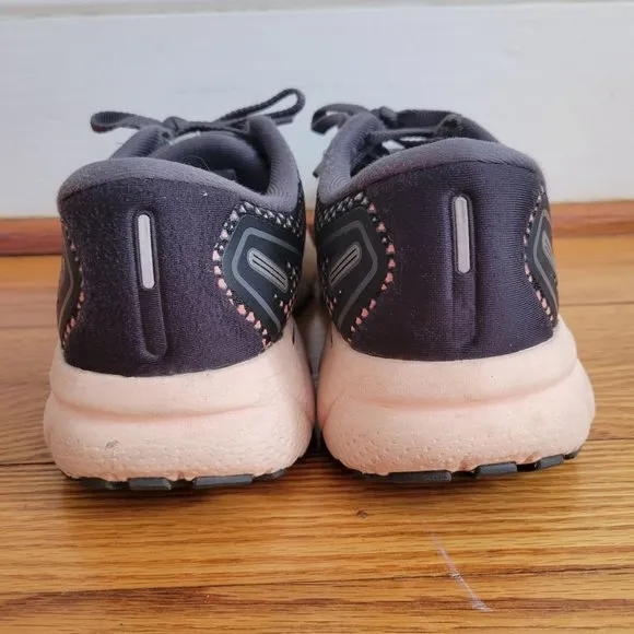 Brooks 8 Black Athletic Running Tennis Shoes DNA GHOST 14 Track Cross Country