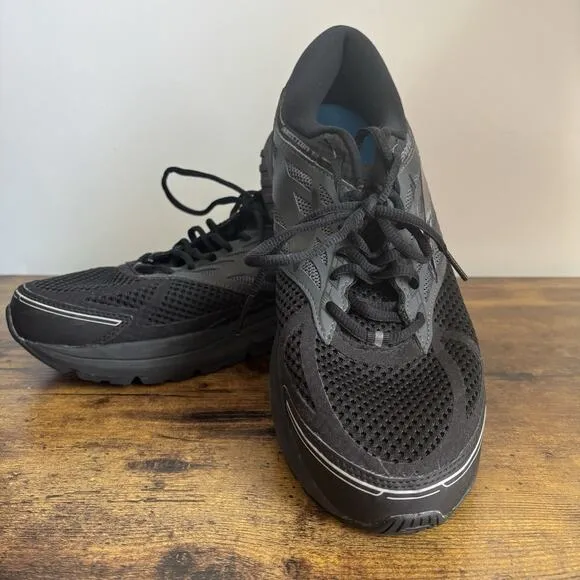 Brooks Addiction 13 Mens 12.5 Running Shoes Black Athletic Sneakers