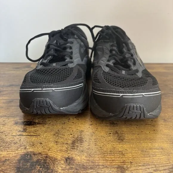 Brooks Addiction 13 Mens 12.5 Running Shoes Black Athletic Sneakers