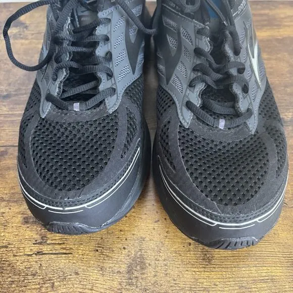 Brooks Addiction 13 Mens 12.5 Running Shoes Black Athletic Sneakers