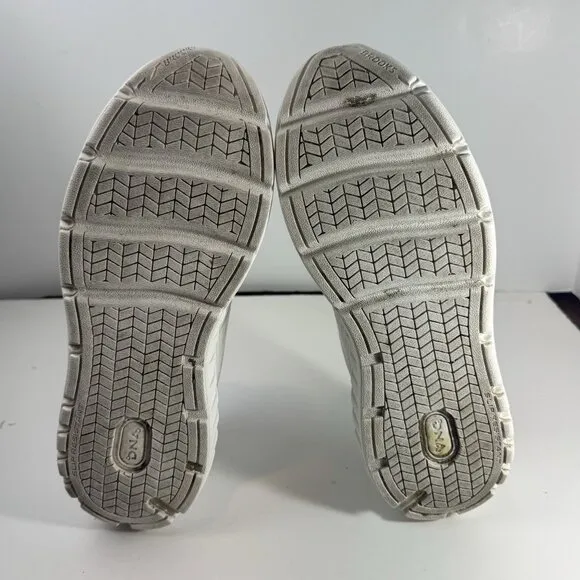 Brooks Addiction Walker 2 Mens Size 10 Medium (D) White Hook &amp; Loop Walking Shoe