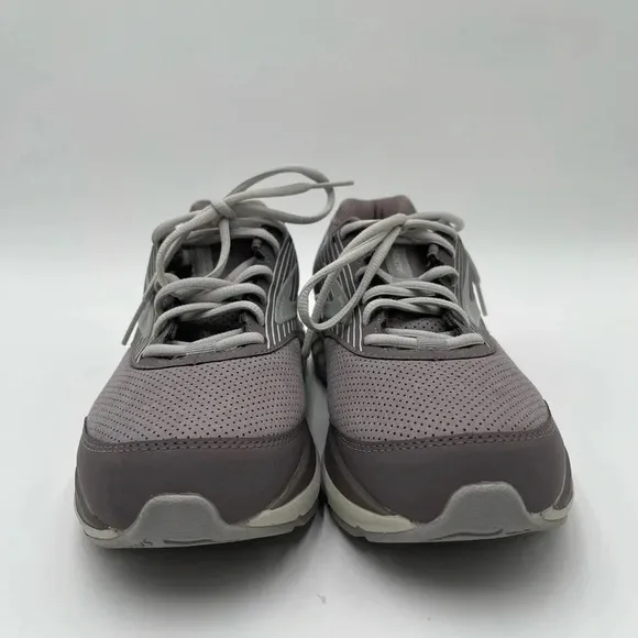 Brooks Addiction Walker Womens Size 11 Shark/Alloy/Oyster Suede Walking Shoe