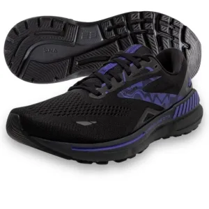 Brooks Adrenaline GTS 14 Mens Running Shoes Size 14 Black/Ebony/Liberty (NEW)