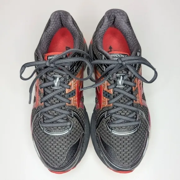 Brooks Adrenaline GTS 17 running shoe black pink gray women's size 7.5