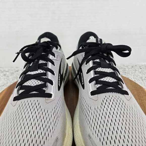 Brooks Adrenaline GTS 22 Alloy Grey Black Athletic Gym Running Shoes Mens 10 D