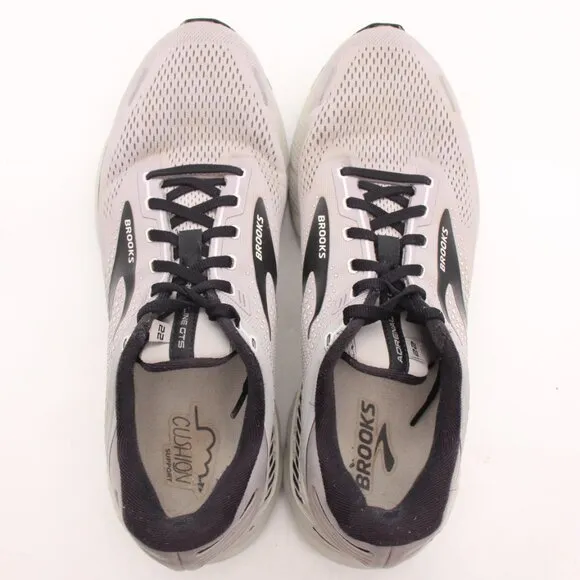 Brooks Adrenaline GTS 22 Men's 12.5 D Gray Running Shoes Sneakers 1103661D012