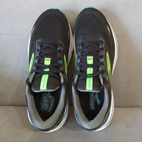 Brooks Adrenaline GTS 23 Athletic Running Shoes Mens Size 9.5