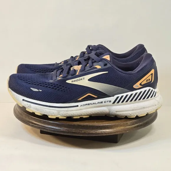 Brooks Adrenaline GTS 23 Womens Size 7 Running Shoes Gym Sneakers 1203811B482