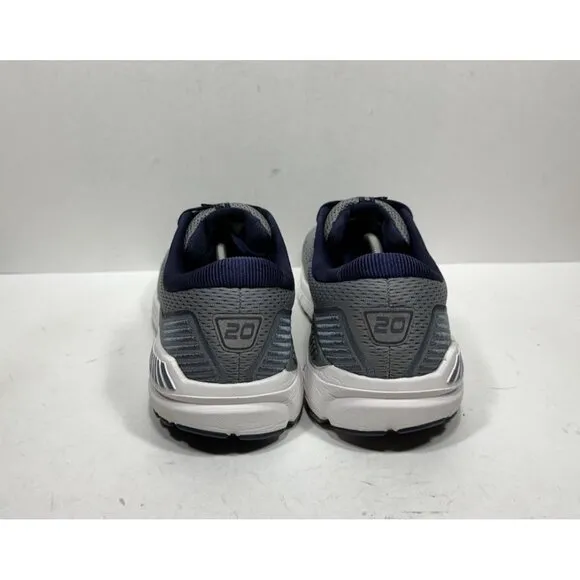 Brooks Beast 20 Gray Blue Men's Size 14 D Running Shoes 1103271D491 Sneakers