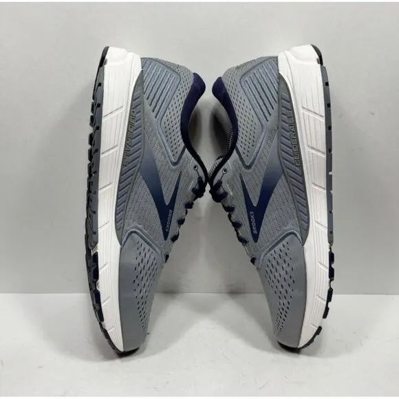 Brooks Beast 20 Gray Blue Men's Size 14 D Running Shoes 1103271D491 Sneakers