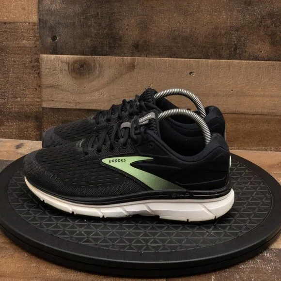 BROOKS DYAD 11 WOMENS ATHLETICSHOES RUNNING WALKING GYM BLACK LOW SIZE 8EE
