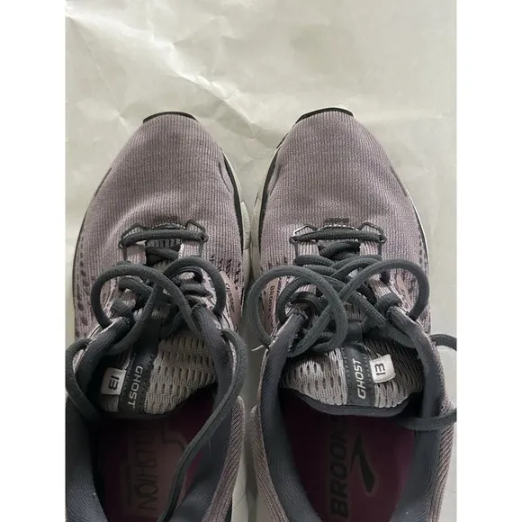 Brooks Ghost 13 Womens 7 Shoes Purple Running Walking Sneaker Gym 1203381B550
