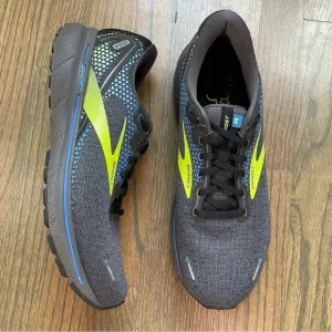 Brooks Ghost 14 Black Blue Nightlife (1103691D069) Size 11.5 Running Shoes