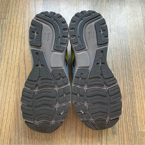 Brooks Ghost 14 Black Blue Nightlife (1103691D069) Size 11.5 Running Shoes