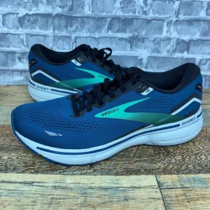 Brooks Ghost 15 Blue‎ Oil Green Running Shoes 1103931D462 Mens Size 9 New