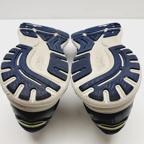 Brooks Ghost 15 Men's  Navy Blue Lime Running Shoes 1103931D429 Size 12