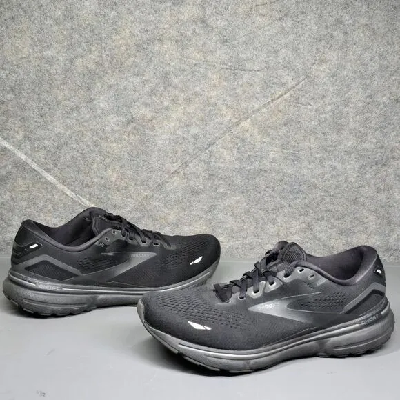 Brooks Ghost 15 Men's Running Shoes 11.5‎ D Black Lace Up Comfy Sneakers