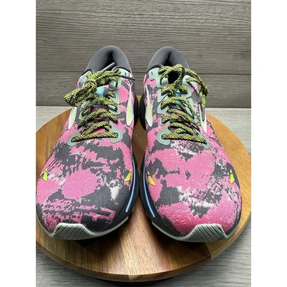 Brooks Ghost 15 Pink Sneakers Running Athletic Gym Jogging Men Size 11.5