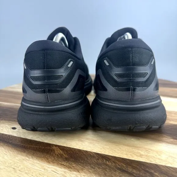 Brooks Ghost 15 Shoes Men's 11.5 D Black Sneakers Running Athletic Jogging Gym