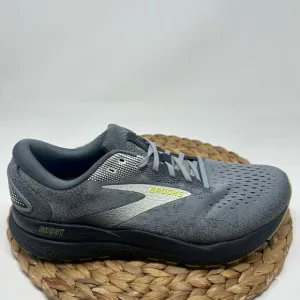 BROOKS Ghost 16 Running Shoes Primer Grey Lime Size 11 Men's