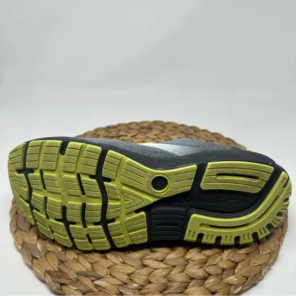 BROOKS Ghost 16 Running Shoes Primer Grey Lime Size 11 Men's