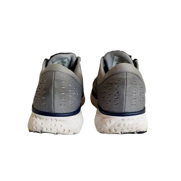 Brooks Glycerin 16 Grey Navy Black Running Shoes Men's Size 13
