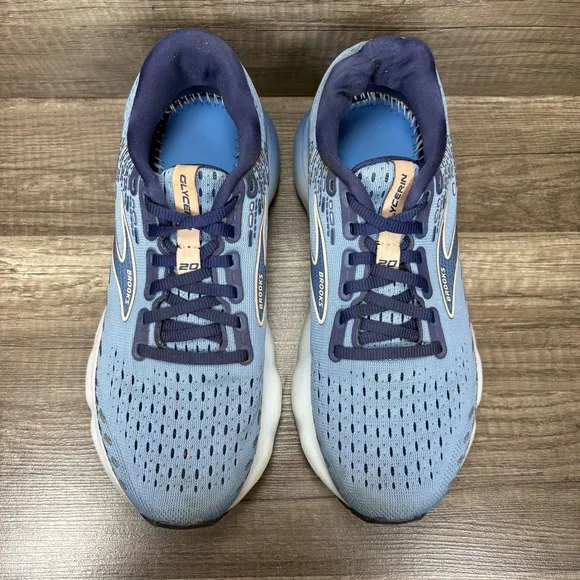 Brooks Glycerin 20 Blue Womens US Size 7.5 EUR 38.5 1203691B478 Running Shoes