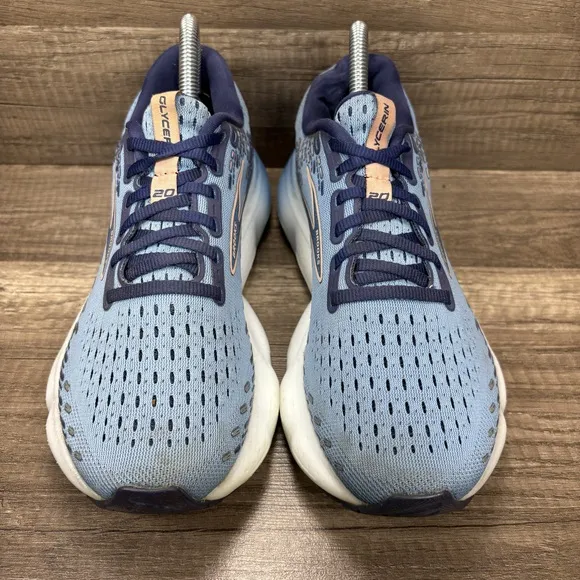 Brooks Glycerin 20 Blue Womens US Size 7.5 EUR 38.5 1203691B478 Running Shoes