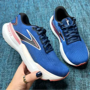 Brooks Glycerin 21 Running Shoes in Blue Icy Pink Rose