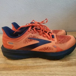 Brooks Launch 9 Orange Blue 1103861D854 Running Athletic Sneaker Shoes Mens 9