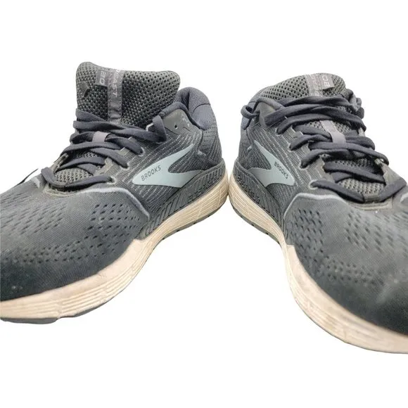 Brooks Mens Beast 20 1103271D051 Black Lace Up Running Shoes Size US 14