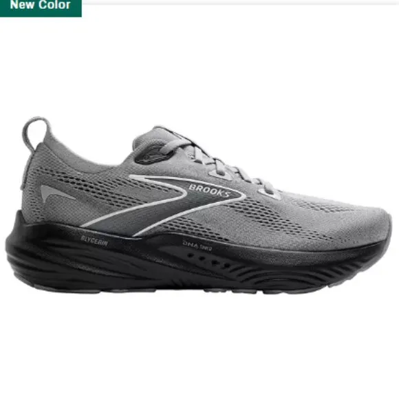 Brooks Men's Glycerin 22 Running Shoes - Gray/Medium D