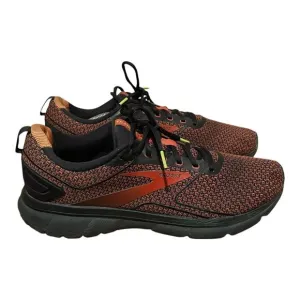 Brooks Mens Transmit 3 Running Shoes Size 13 Medium Burnt Orange Black