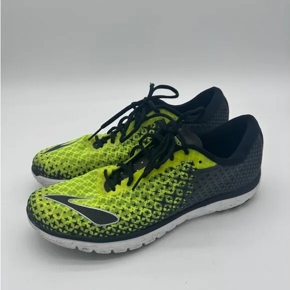 Brooks Pureflow Size 11.5 Neon Running Shoes