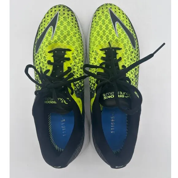 Brooks Pureflow Size 11.5 Neon Running Shoes
